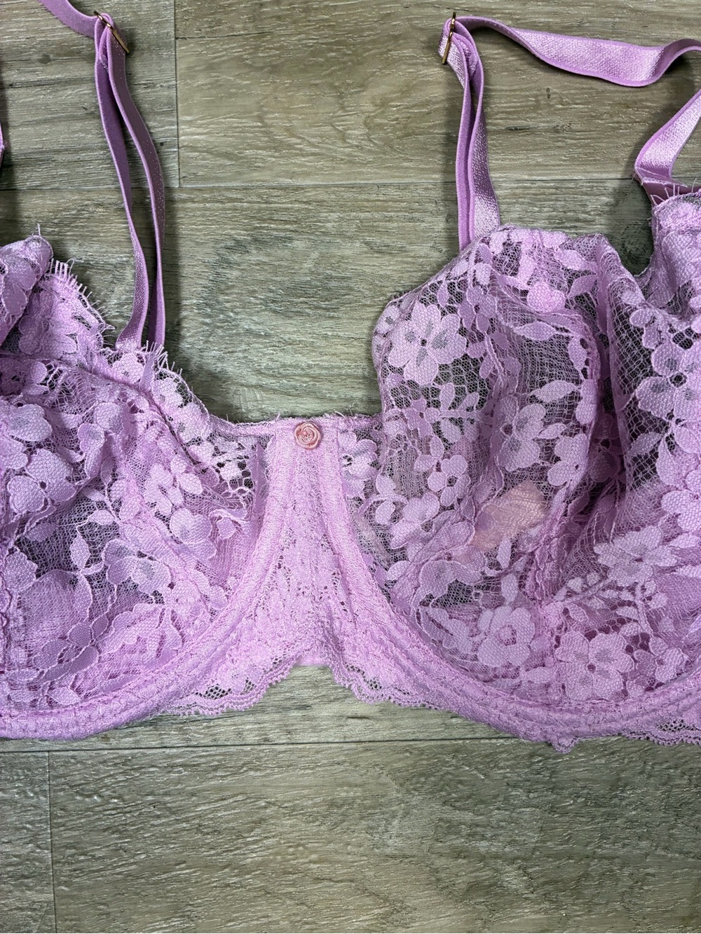 Victoria Secret Dream Angels Push Up Without Padding Underwired Lace Bra - Picture 6 of 9